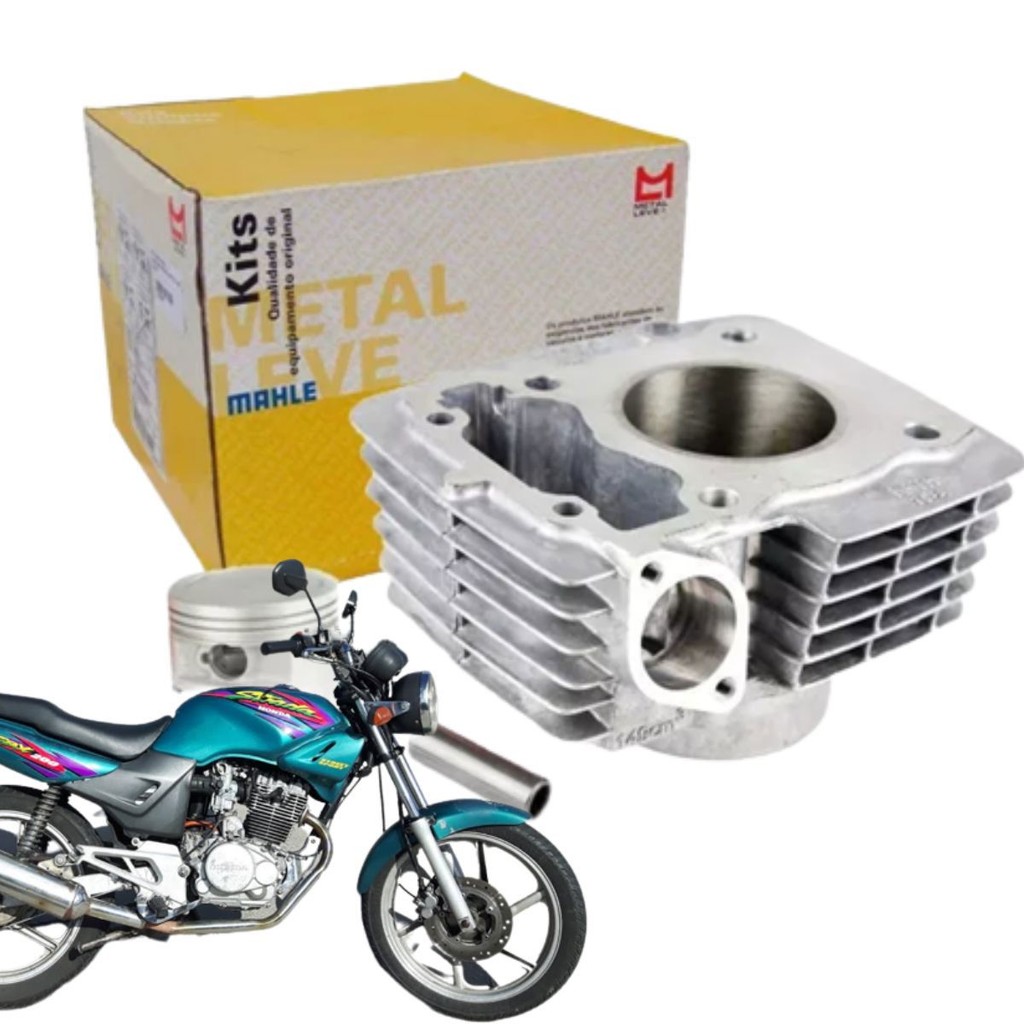 Cilindro Pistão Anel Honda Cbx 200 Strada 1998 98 M.l. K9200