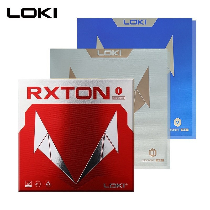 LOKI RXTON 1/3/5 Esponja de Ping Pong com Borracha de Controle de Spin para Tênis de Mesa SELT
