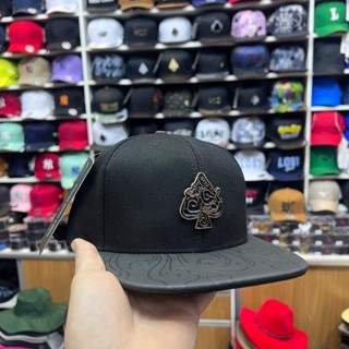 Boné mcd Clouds Preto aba reta Strapback fitão de cria em Oferta na Shopee