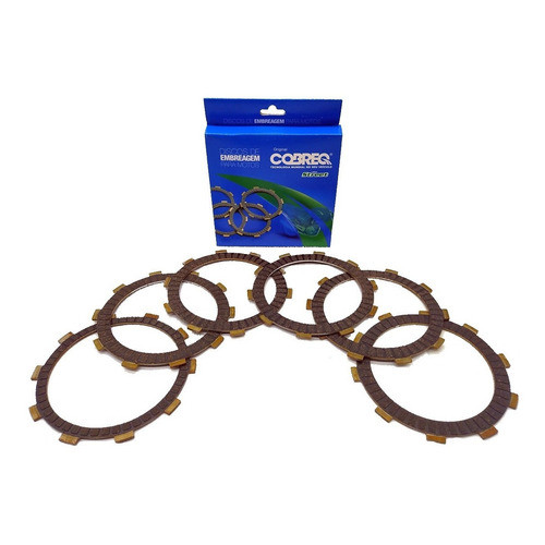 Jogo Disco De Embreagem Cobreq Fazer 250 Lander Tenere em Oferta na Shopee