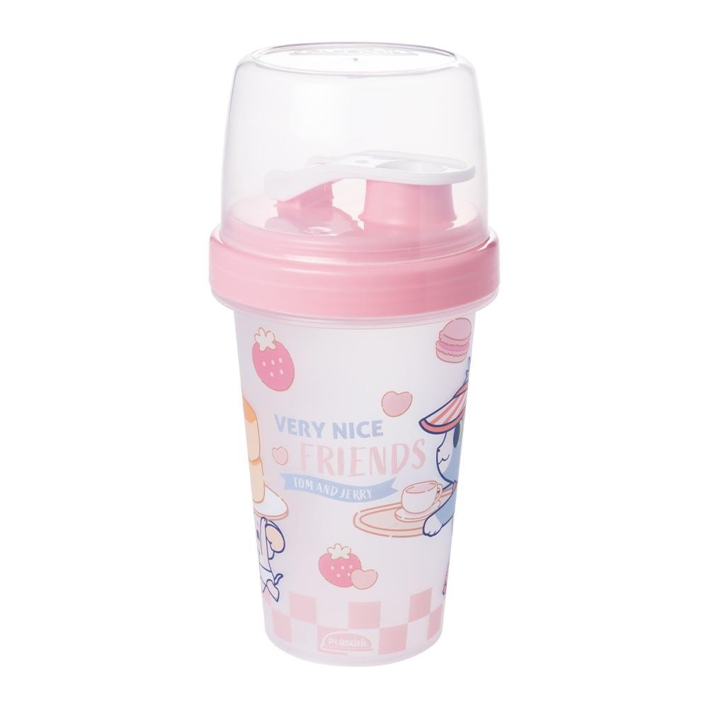 Mini Shakeira Tom e Jerry Gokko 320 ml Plasútil em Oferta na Shopee