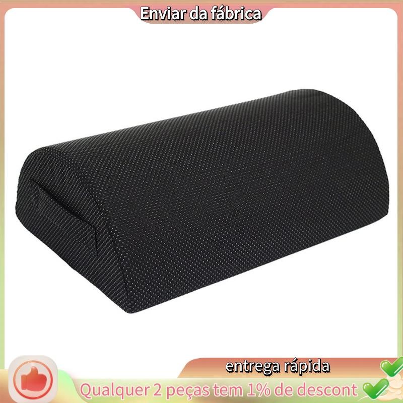 Descanso De Pé Antiderrapante Para Sob A Mesa No Trabalho , Apoio Os Pés Ergonômico , Espuma De Memória , Almofada De Tr