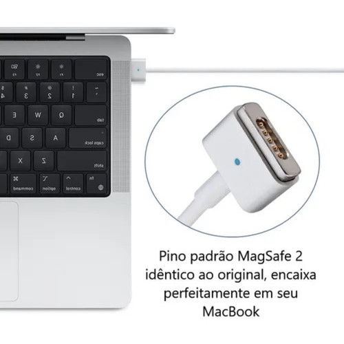 Fonte Carregador 45w Para Macbook A1425 A1466 Magsafe 2 — imagem 2 de 2