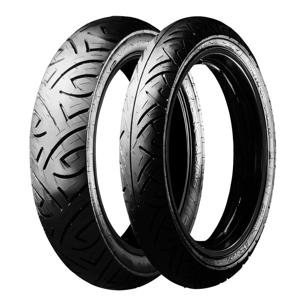 Kit Pneu Pro Tork Str 7000 Dianteiro (110/70-17 M/C 52p) E Traseiro (140/70-17 M/C 66h)