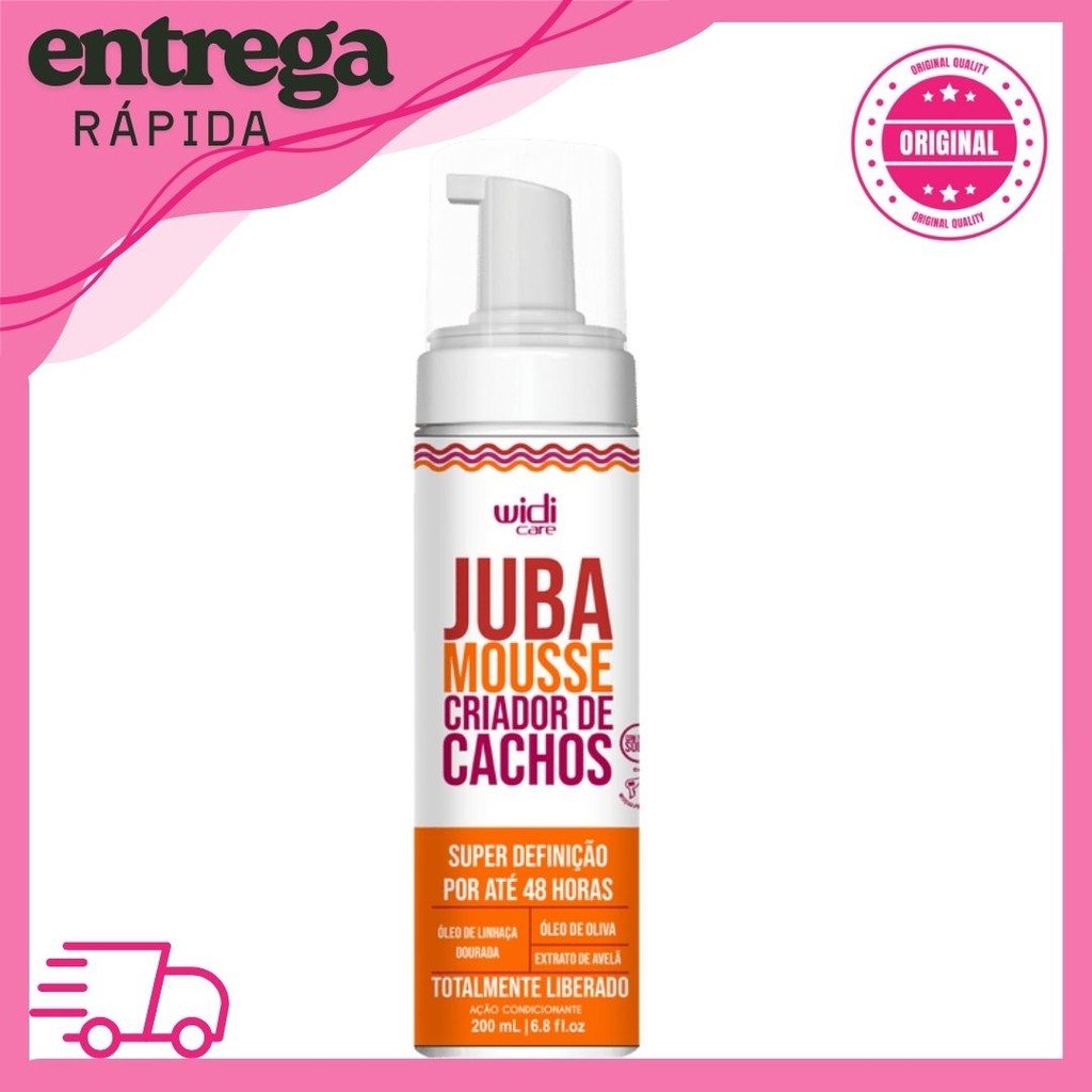 Mousse Capilar Widi Care Juba Criador De Cachos 200ml