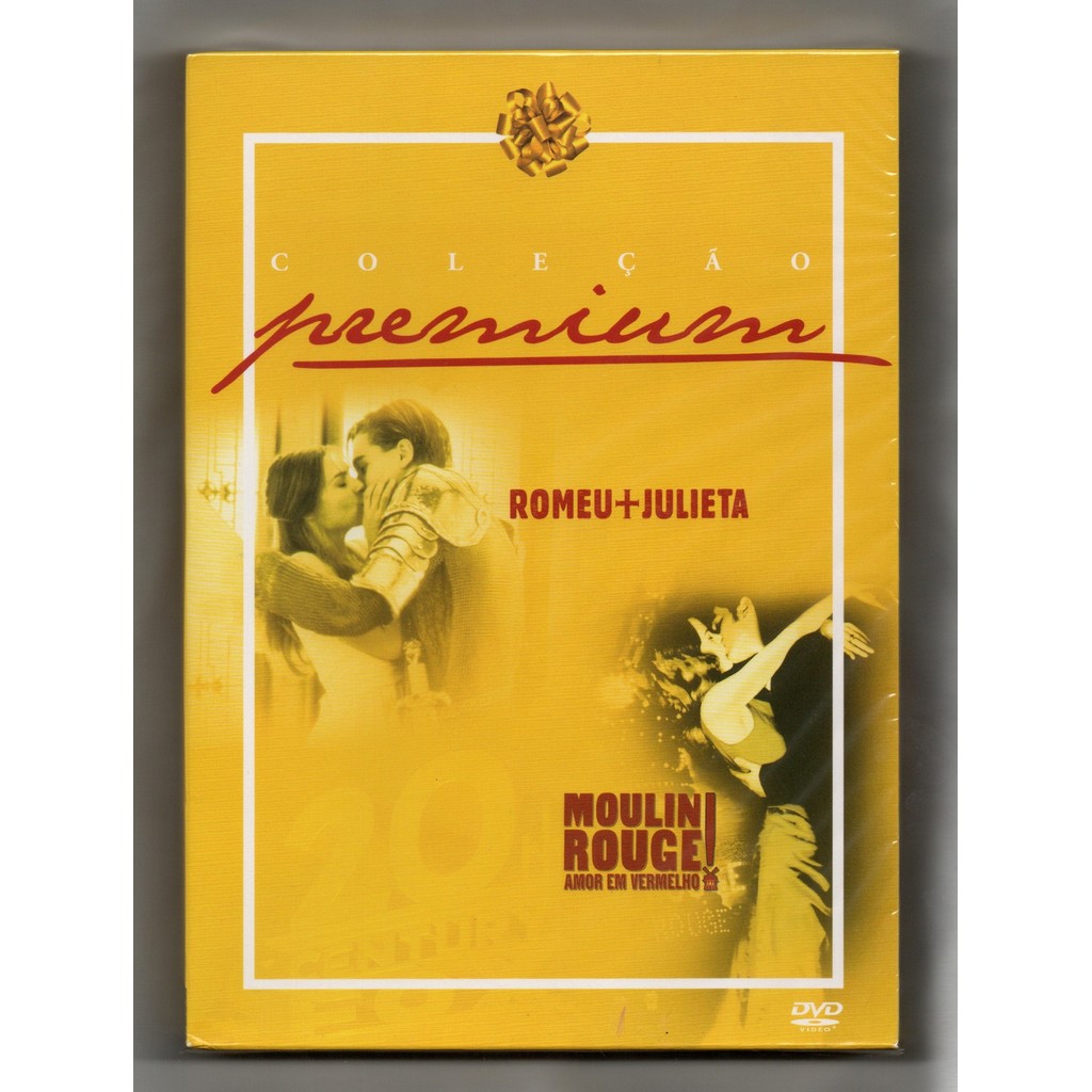 Romeu + Julieta & Moulin Rouge Coleção Premium 2 DVDs