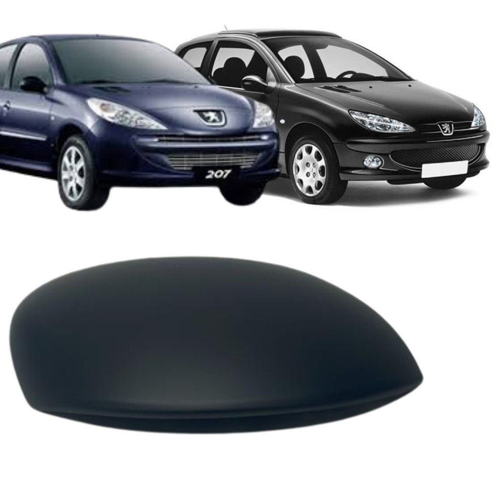 Capa Retrovisor Peugeot 206/207 99 A 2014 C3 2003 A 2012 LD