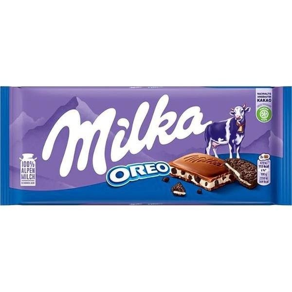 CHOCOLATE MILKA OREO 100G em Oferta na Shopee