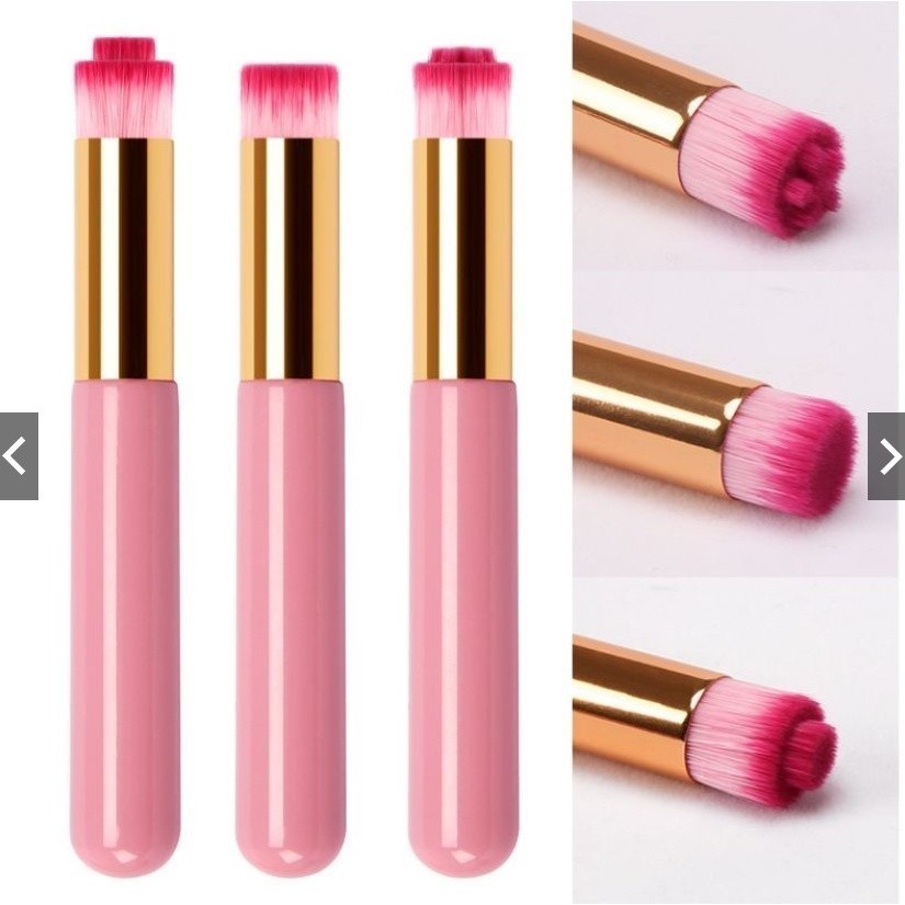 KIT 3 pcs ,Pincel Para Limpeza De Cílios Na Extensão Alongamento