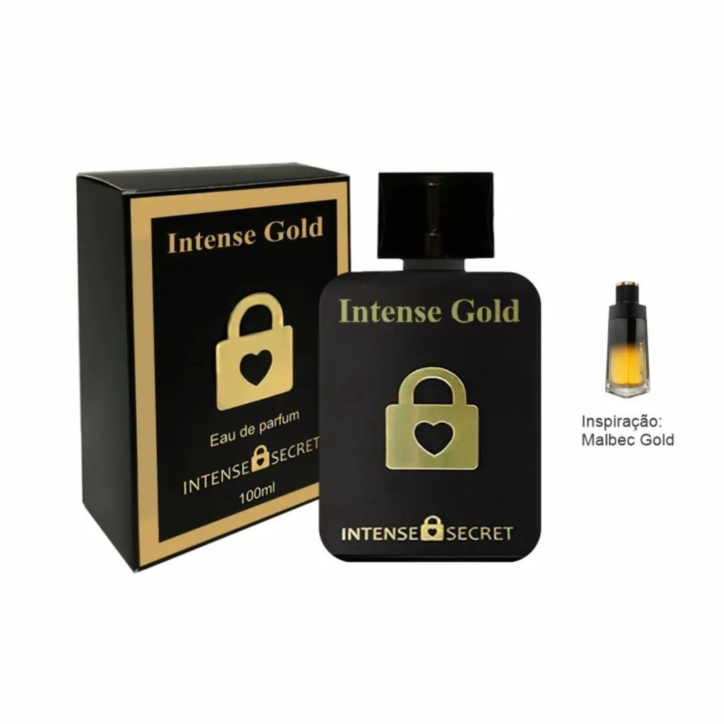 Eau de Parfum Intense Gold 100ml - Intense Secret