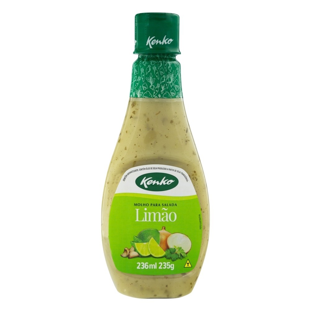 Molho De Limão Para Salada Kenko 236ml em Oferta na Shopee