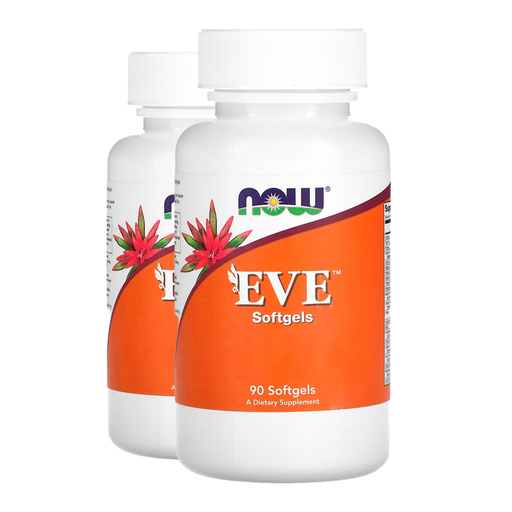 Kit 2x Multivitamínico Eve Mulheres Now Foods 90 Softgels Importado/Made in Usa