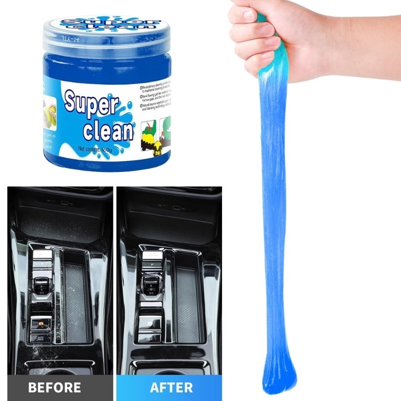 Li * 160g 200g Gel Limpeza Carro Teclado Flexível Ferramenta Detalhamento Lama Poeira
