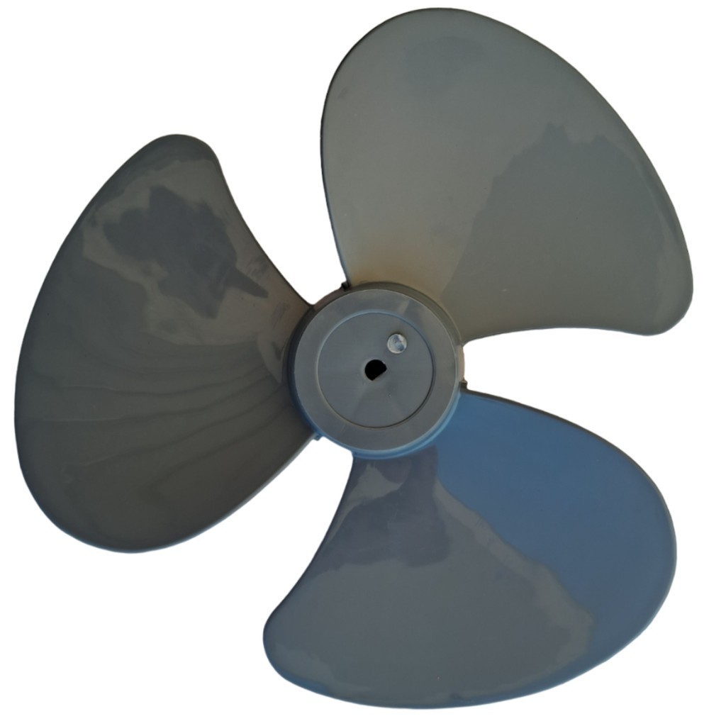 Hélice Compatível Para Ventilador Faet / Venti-Delta 30cm - Cinza