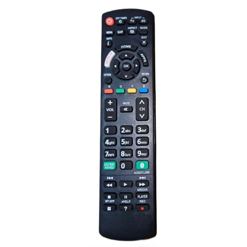 Controle Remoto para Tv Panasonic TC-32FS600B TC-40FS600B TC-43FS630B TC-49FX600B TC-55FX600B TC-55FX800B TC-55FZ950B TC