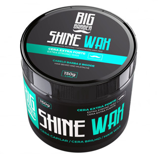 Pasta Capilar Shine Wax Big Barber 150g Efeito Brilho Profissional em Oferta na Shopee