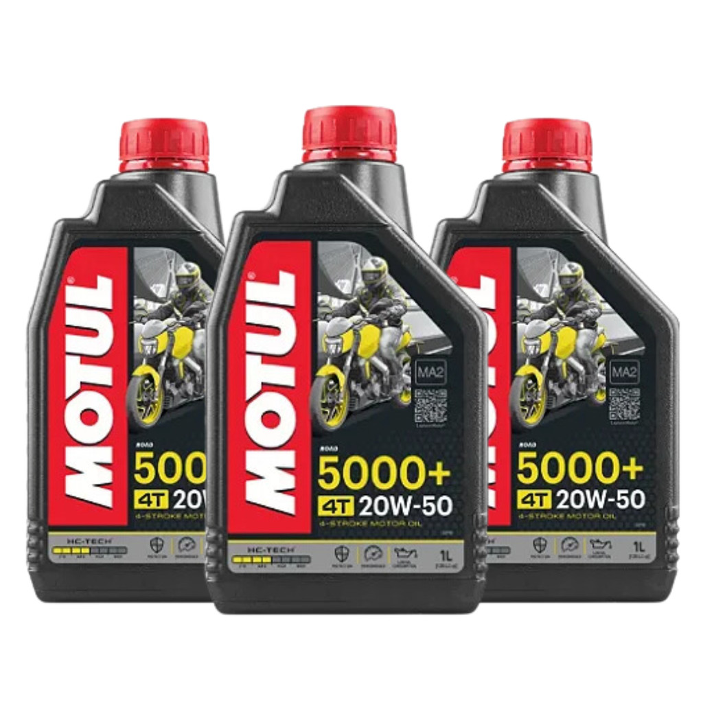 KIT MOTUL 5000+ 20W-50 3 LITROS em Oferta na Shopee