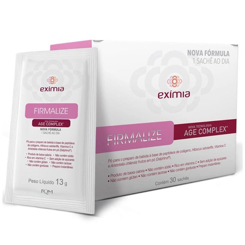 EXÍMIA FIRMALIZE AGE COMPLEX COM 30 SACHÊS em Oferta na Shopee