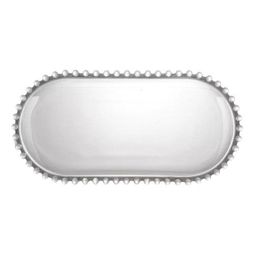 Travessa Oval De Cristal Pearl 24X12cm | Unitária, 2, 3 ou 4 Unidade | Wolff · foto 2
