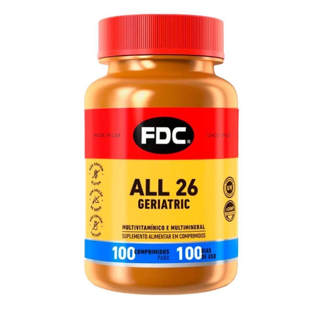 ALL 26 GERIATRIC FDC COM 100 COMPRIMIDOS