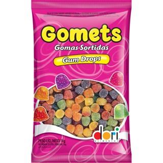 Goma Gomets 01kg Dori Sortido em Oferta na Shopee