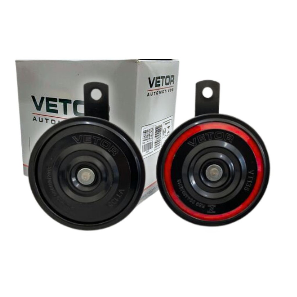 Buzina Paquerinha Eletrônica Universal 92mm 12V Grave Agudo em Oferta na Shopee