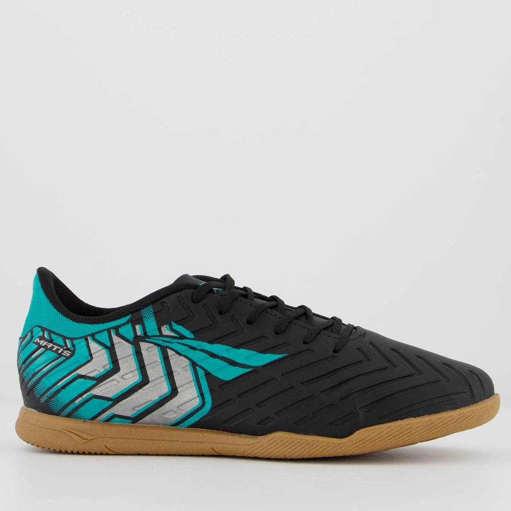 Chuteira Penalty Matis Y-3 Futsal Preta e Verde - Sports & Outdoors