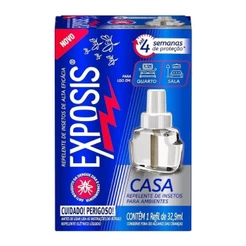 Refil Repelente Eletrico Liquido Exposis Casa 32,9ml