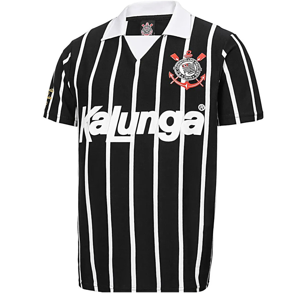Camisa Polo Retrô Corinthians Plus Size 1990 Masculina Oficial em Oferta na Shopee
