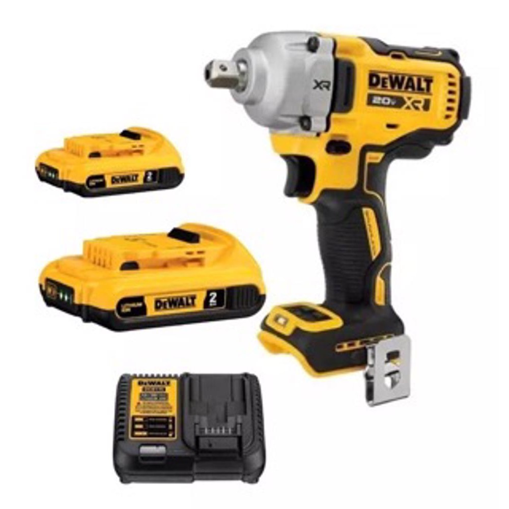Chave De Impacto 1/2 20v Dcf892b DEWALT Brushless + 2 Bateria 2ah + Carregador bivolt em Oferta na Shopee