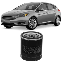 Filtro Óleo Ford Ecosport Focus Fiesta 1.6 16V MANN-FILTER