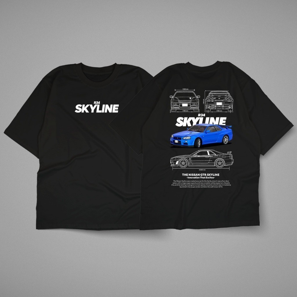 Camisetas Skyline e Lancer Camisa unissex Blusa Plus Size