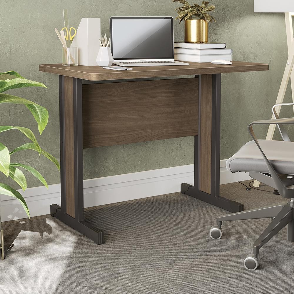 Mesa de Escritório Secretária Versatile Munique 1,23m em Oferta na Shopee