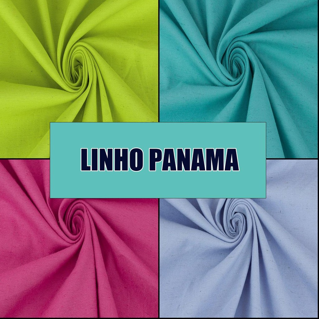 1 Metros Tecido Linho Panama (1m x 1,30m)