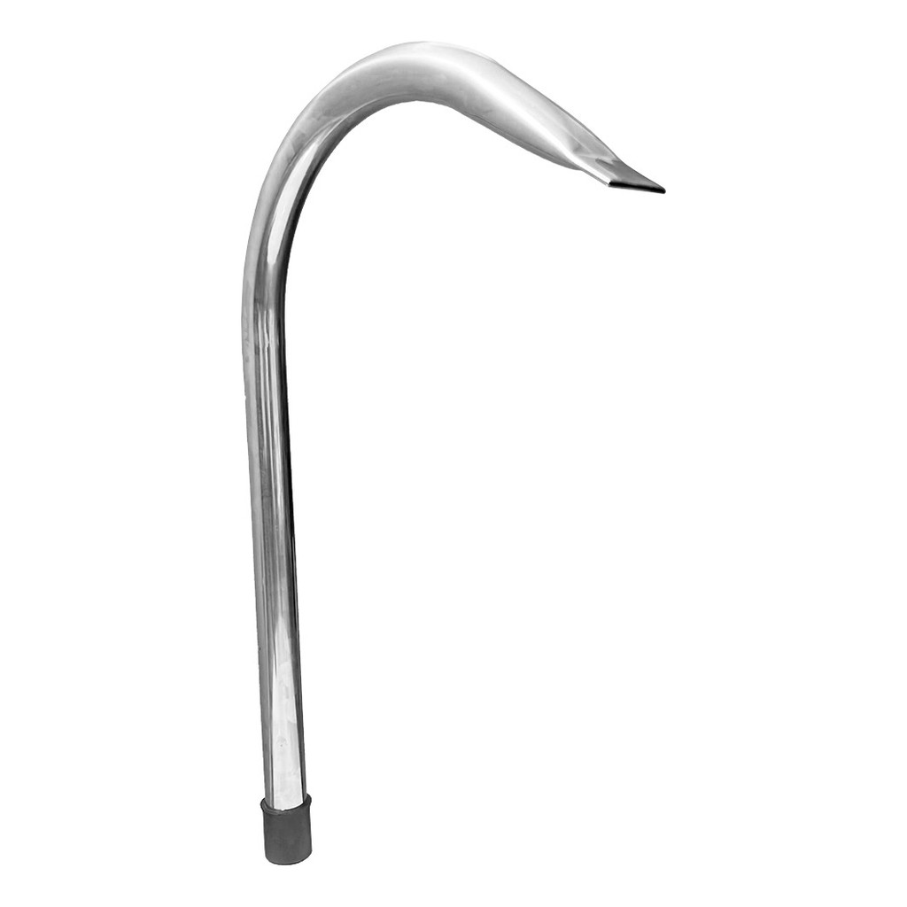 Cascata Aço Inox Tubular Piscina Base Engate Soft Sobrepor