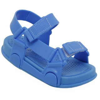 Papete Sandália Plugt Infantil Menino Bora Bora Confortável Calce Fácil Azul Royal em Oferta na Shopee