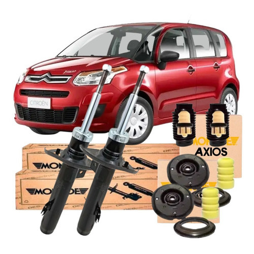 Kit Amortecedor Dianteiro Original Monroe Axios C3 Picasso 1.5 2011 2012 2013 2014 2015 2016 2017