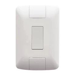 Interruptor Aria Tramontina 1 Tecla Simples 6A com Placa Branco