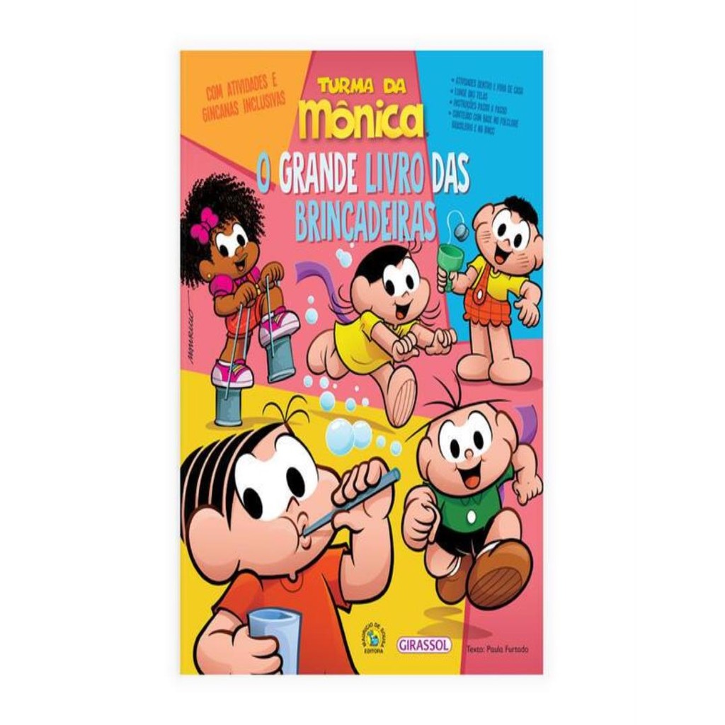 Livro - Turma Da Monica - O Grande Livro Das Brincadeiras