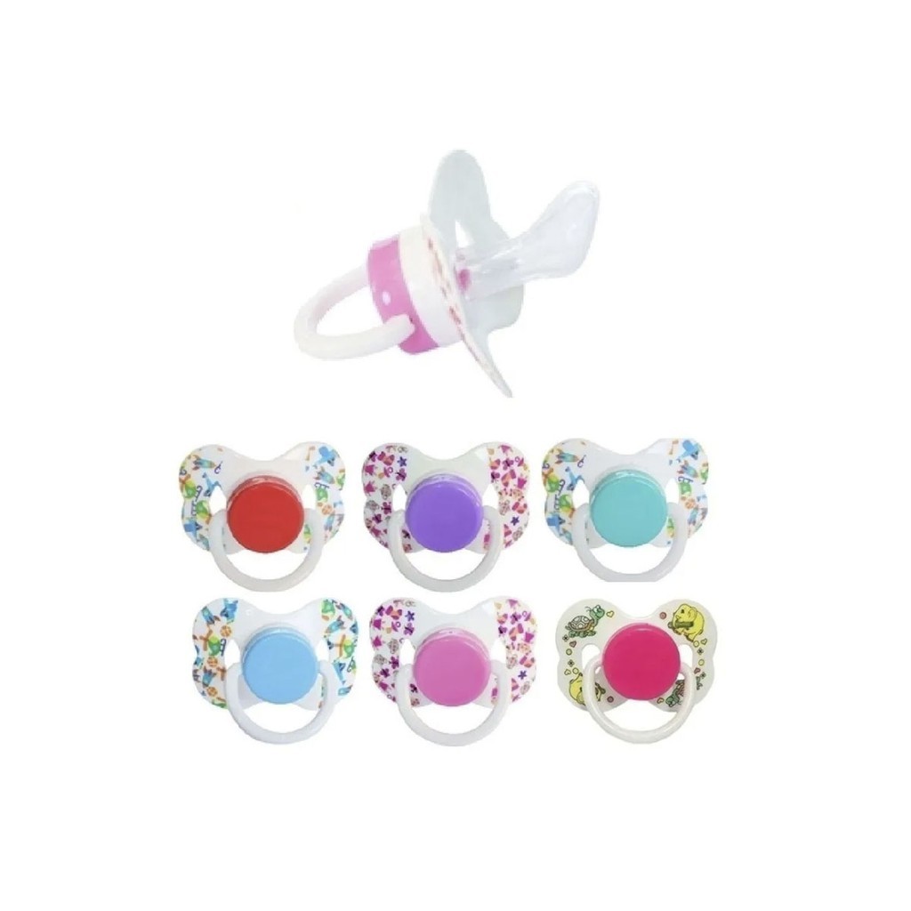 Chupeta Ortodôntica Bico Silicone - 05 un