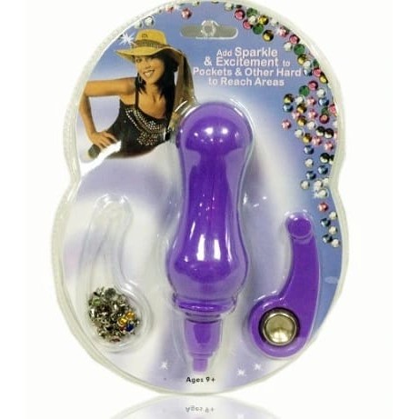 Máquina Grampeadora de Joias Strass Decorador P/ Roupas Customizador em Oferta na Shopee