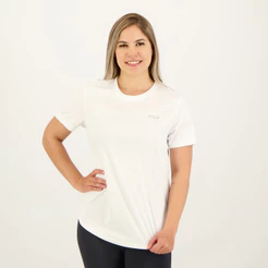 Camiseta Fila Basic Sports Polygin Feminina Branca
