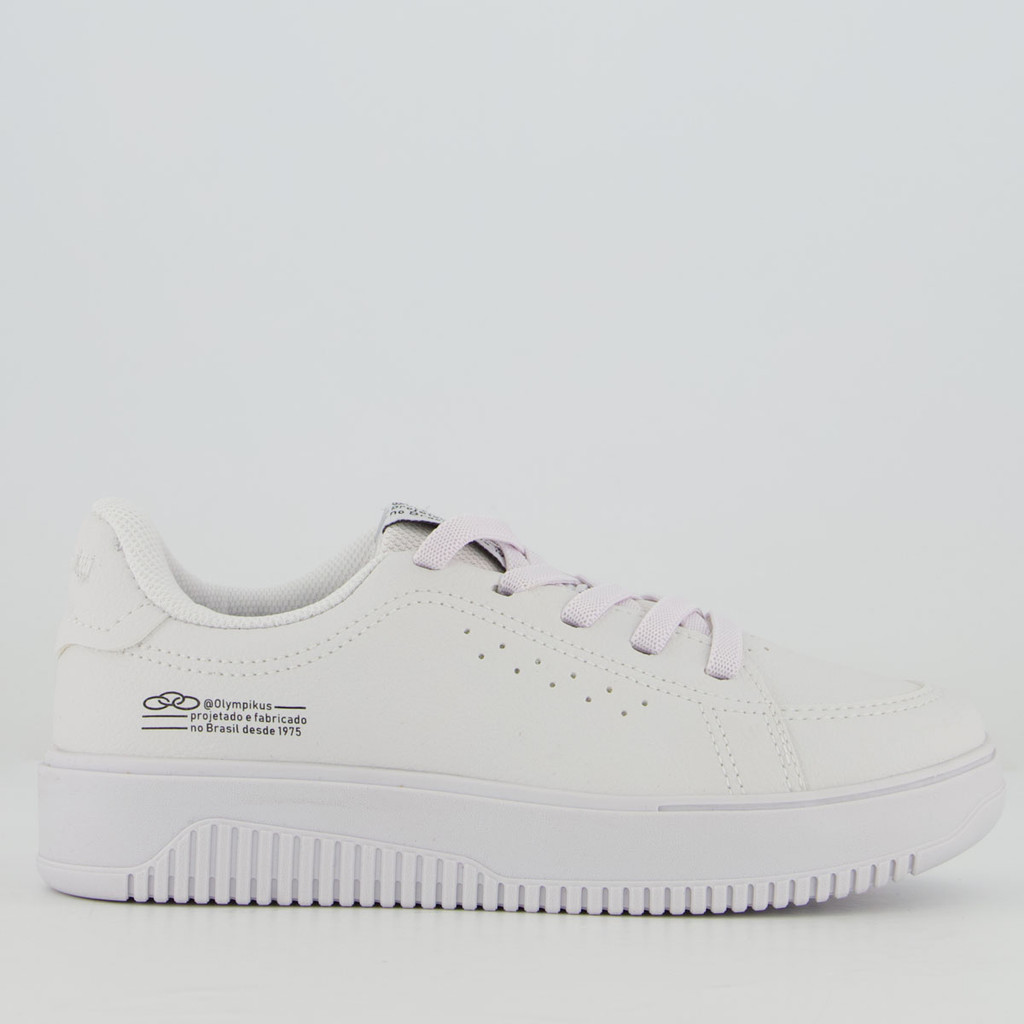 Tênis Olympikus Eros Juvenil Branco em Oferta na Shopee
