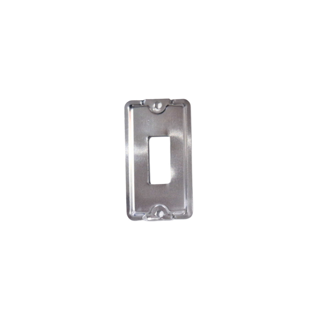 TAMPA PARA 1 INTERRUPTOR 3/4'' GALVANIZADA - WALE