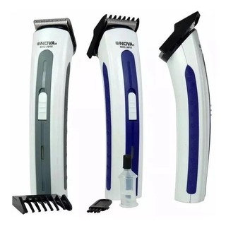 KIT 1 2 3 4 5 Máquina De Cortar Cabelo Nova nhc-3915 bivolt Recarregável Barbeador Portátil Aparador Barba em Oferta na Shopee