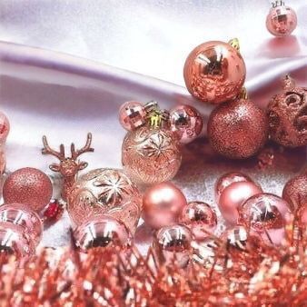 12 Bolinhas De Natal Decorar Pendurar Árvore De Natal 4cm Enfeite