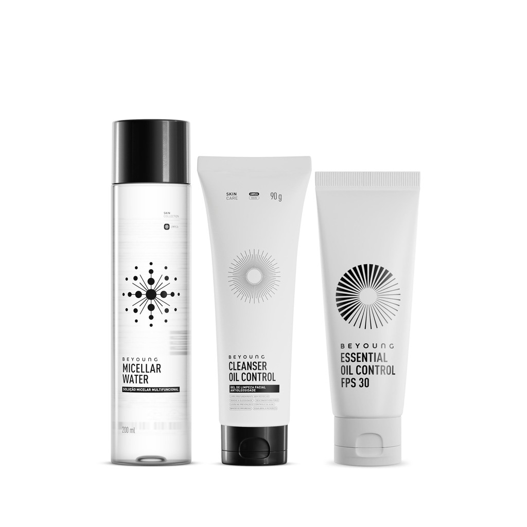 Kit Beyoung Limpeza e Proteção 3 Produtos - Beauty