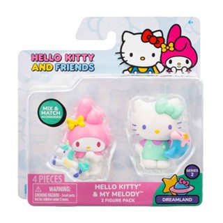 2 Bonecas Hello Kitty e My Melody (Lua Azul) - Hello Kitty em Oferta na Shopee
