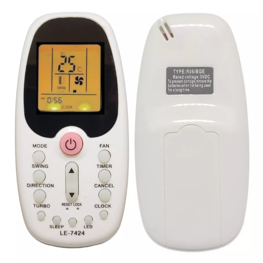 Controle Compatível Ar Condicionado - Midea Split Estilo/comfee/komeko