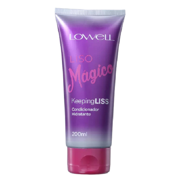 Lowell Keeping Liss Liso Magico Condicionador 200ml em Oferta na Shopee